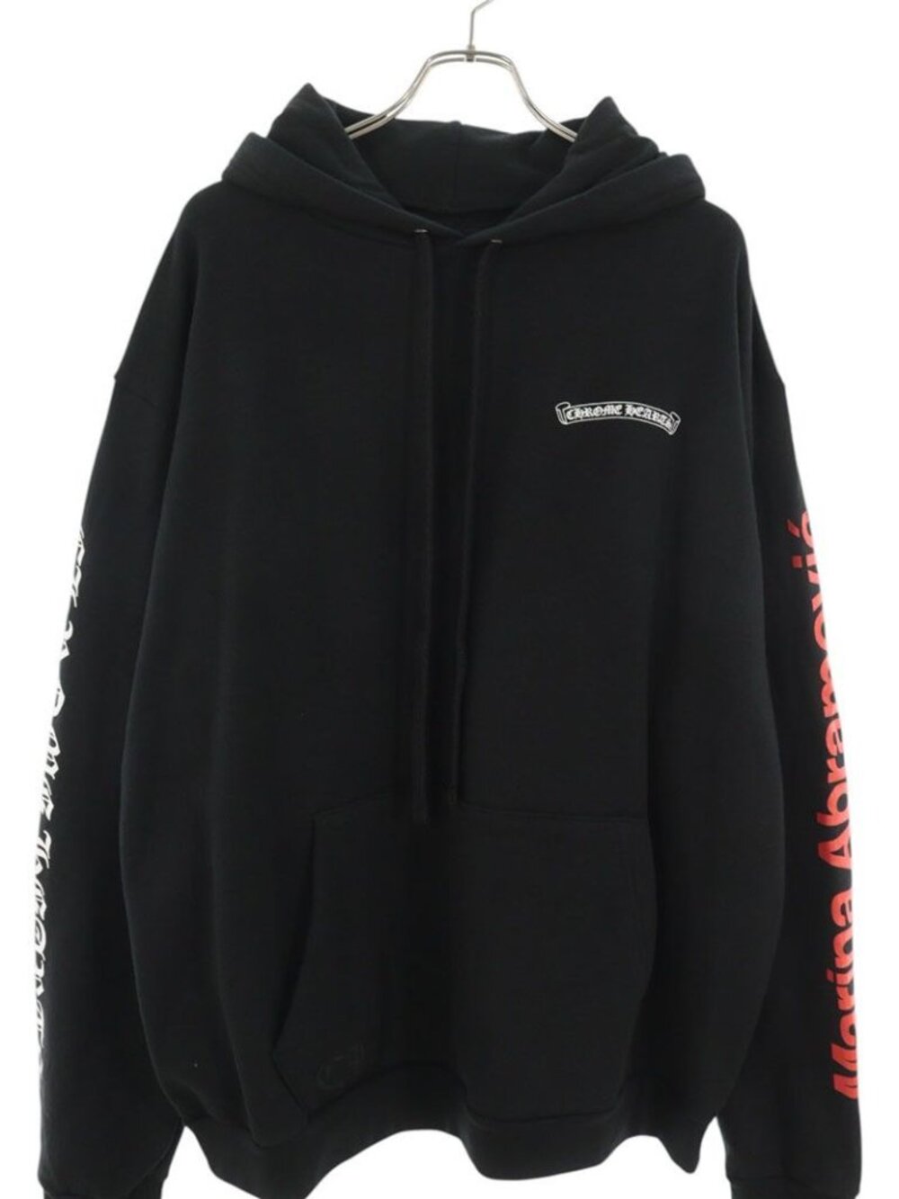 Chrome Hearts Marina Abramovic Hoodie Logo Print Pullover XL